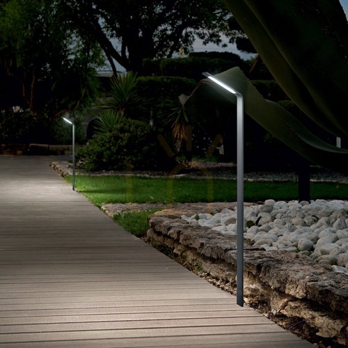 Verifica Lampă exterior pe picior Ideallux AGOS H60 antracit LED 3000K 6,5W aluminiu 254388
