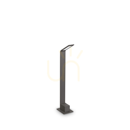 Verifica Lampă exterior pe picior Ideallux AGOS H60 antracit LED 3000K 6,5W aluminiu 254388