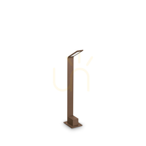 Verifica Lampă de exterior pe picior Ideallux AGOS H60 maro aluminiu LED 6,5W 3000K 326689