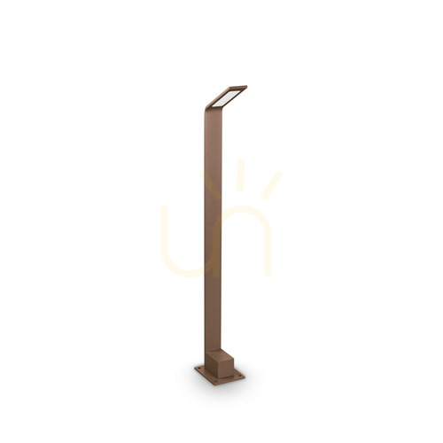 Verifica Lampă de exterior pe picior Ideallux AGOS H80 3000K maro aluminiu 326726