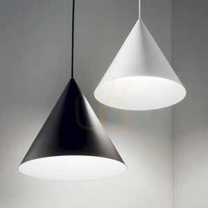 Lampă suspendată Ideallux A-LINE SP1 D30 negru metal E27 232744 small 1