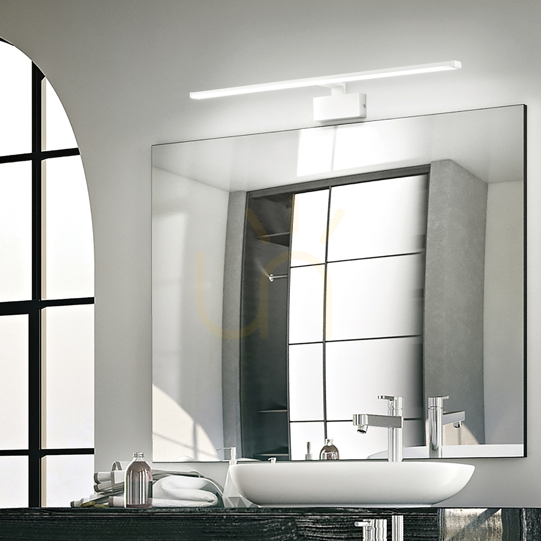 Vedere Aplică LED Ideallux ALMA AP D51 albă metal 12.5W 224985 Aplică LED Ideallux ALMA AP D51 albă metal 12.5W 224985