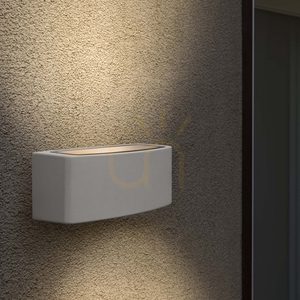 Aplică exterior Ideallux Andromeda AP1 Bianco albă E27 aluminiu 066868 small 3