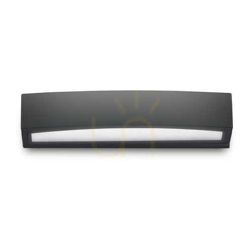 Verifica Aplică exterior Ideallux Andromeda AP2 Nero negru 2xE27 aluminiu 45 cm 100371