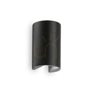 Aplică exterior LED Ideallux APOLLO negru aluminiu 6W 137391 0 Aplică exterior LED Ideallux APOLLO negru aluminiu 6W 137391 small 0