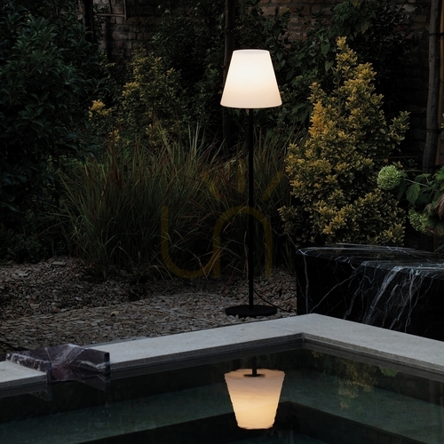 Verifica Lampă de masă Ideallux ARCADIA TL1 gri E27 52,9 cm 298597