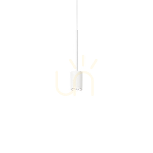 Verifica Lampă suspendată Ideallux Archimede Cilindro albă LED 4W 9 cm 310589