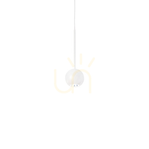 Verifica Lampă suspendată Ideallux Archimede Sfera albă LED 4W 9 cm 310602