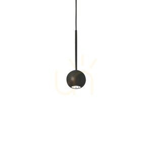 Lampă suspendată Ideallux ARCHIMEDE SFERA NERO neagră LED 4W 9 cm 328355 0 Lampă suspendată Ideallux ARCHIMEDE SFERA NERO neagră LED 4W 9 cm 328355 small 0
