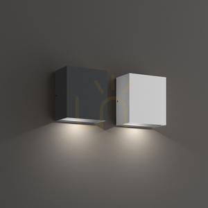 Aplică exterior LED Ideallux ARGO AP1 albă 6W 3000K IP54 317564 small 2