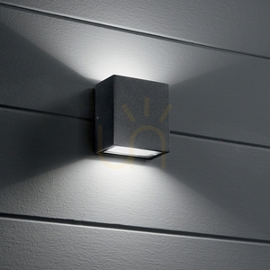Lampa de perete exterior Ideallux ARGO AP2 antracit 4000K 268293 small 2