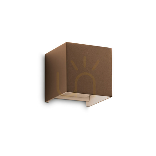 Verifica Aplică exterior Ideallux ATOM D10 maro metal 12W 3000K 313443