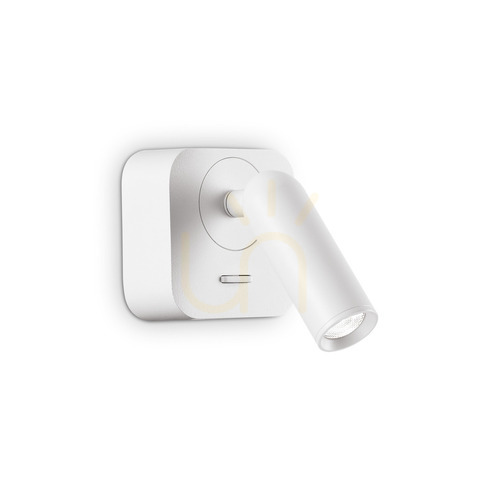 Verifica Aplica perete Ideallux Bean AP Square alb LED 3W 260648