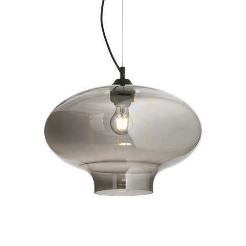 Verifica Lampă suspendată Ideallux Bistro SP1 Round fumé 40 cm E27 120904