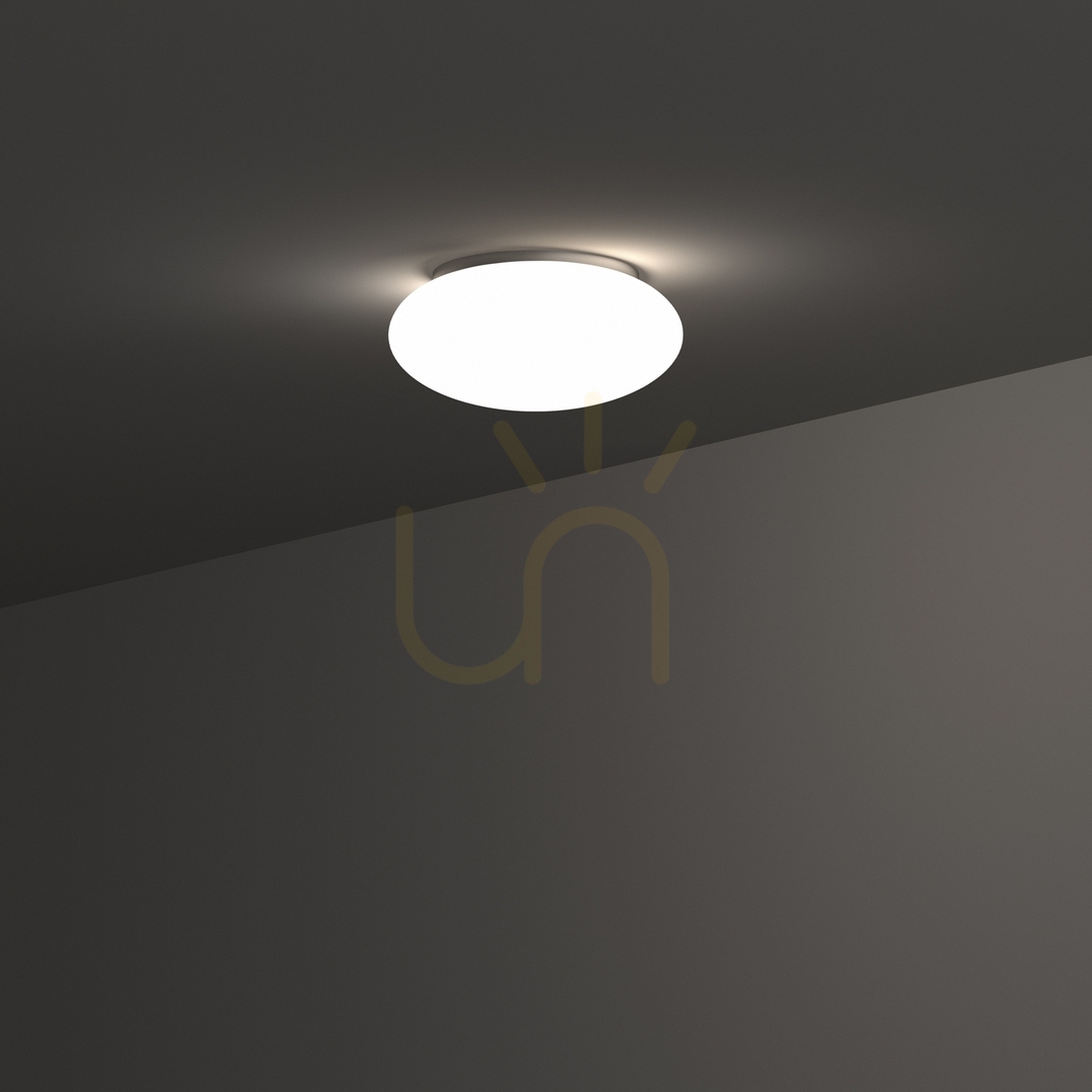 Vedere Plafon exterior alb Ideallux BUBBLE PL1 33,5 cm E27 135250 Plafon exterior alb Ideallux BUBBLE PL1 33,5 cm E27 135250