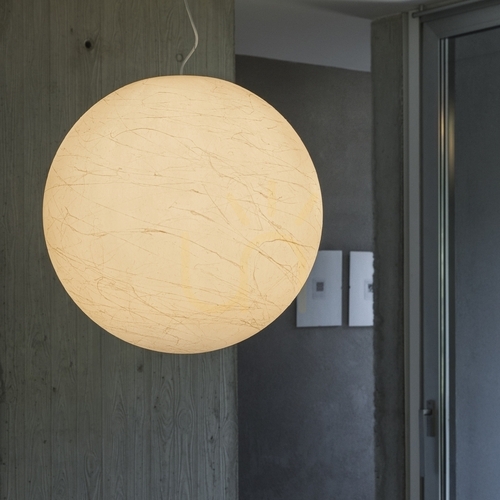 Verifica Lampă suspendată Ideallux CARTA SP1 D60 albă E27 60 cm 272139