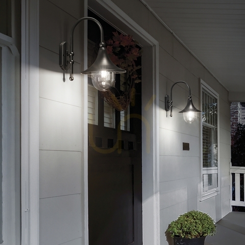 Verifica Lampă de perete exterior Ideallux CIMA AP1 antracit E27 246819