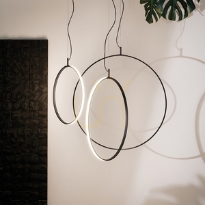 Lampă suspendată Ideallux CIRCUS SP D74 neagră LED 36W 291406 2 Lampă suspendată Ideallux CIRCUS SP D74 neagră LED 36W 291406 small 2