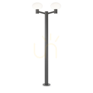 Lampă exterior pe picior Ideallux CLIO MPT2 antracit aluminiu 197 cm 249490 small 0