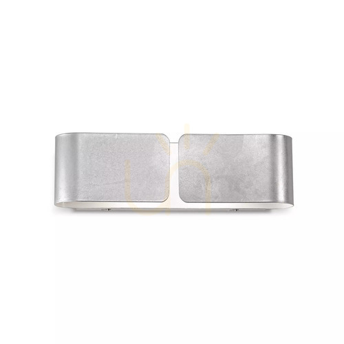 Verifica Aplică de perete Ideallux CLIP AP2 Small Bianco albă metal 44 cm 014166