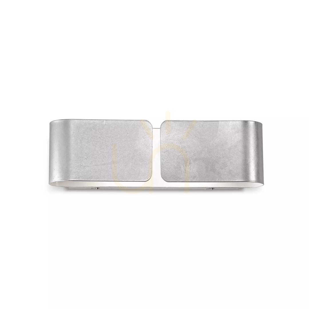 Vedere Aplică de perete Ideallux CLIP AP2 Small Bianco albă metal 44 cm 014166 Aplică de perete Ideallux CLIP AP2 Small Bianco albă metal 44 cm 014166