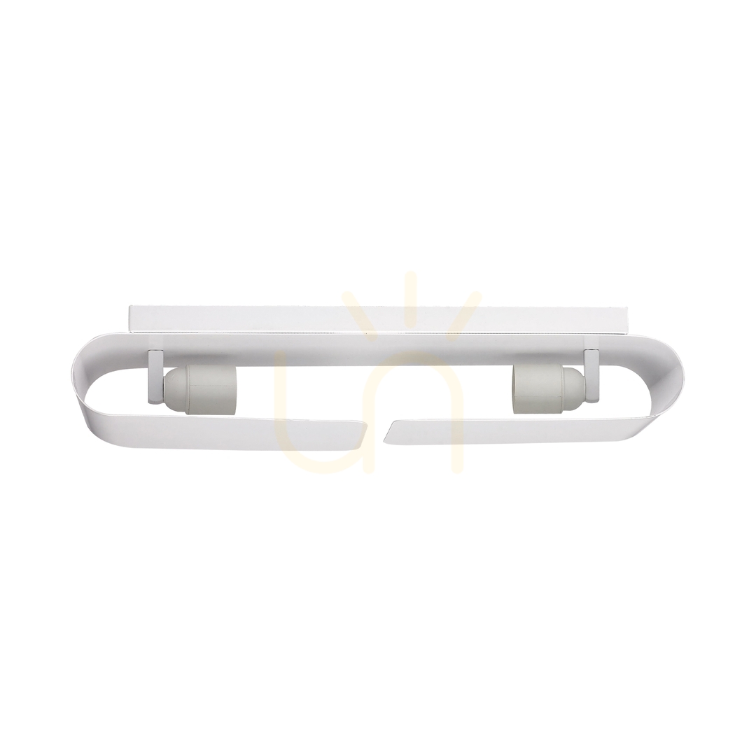 Vedere Aplică de perete Ideallux CLIP AP2 Small Bianco albă metal 44 cm 014166 Aplică de perete Ideallux CLIP AP2 Small Bianco albă metal 44 cm 014166
