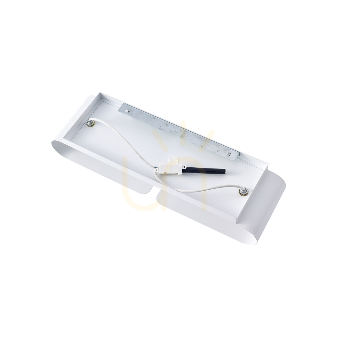 Spectacol Aplică de perete Ideallux CLIP AP2 Small Bianco albă metal 44 cm 014166 Aplică de perete Ideallux CLIP AP2 Small Bianco albă metal 44 cm 014166