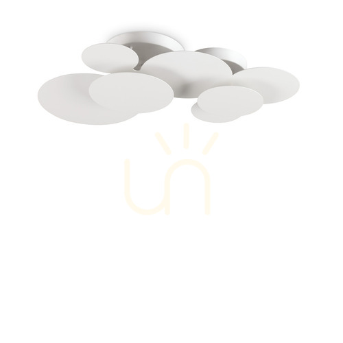 Verifica Plafonieră LED Ideallux CLOUD PL D74 alb 46W 3000K 285207