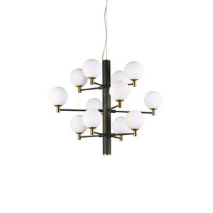 Lampă suspendată Ideallux Copernico SP12 Nero neagră 12xG9 Ø71 cm 197319 0 Lampă suspendată Ideallux Copernico SP12 Nero neagră 12xG9 Ø71 cm 197319 small 0