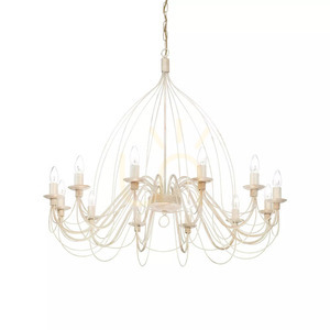 Lustră suspendată Ideallux CORTE SP12 Ruggine 12xE14 Ø95 cm 097671 small 2