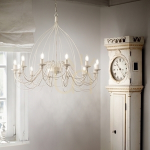 Lustră suspendată Ideallux CORTE SP12 Ruggine 12xE14 Ø95 cm 097671 small 3