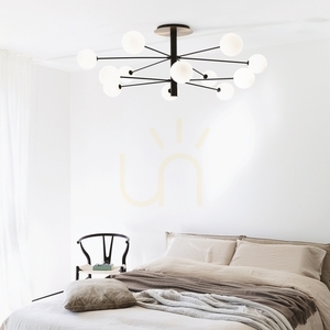 Plafoniera Ideallux Cosmopolitan PL12 negru 12xG9 metal sticlă 145 cm 273709 1 Plafoniera Ideallux Cosmopolitan PL12 negru 12xG9 metal sticlă 145 cm 273709 small 1