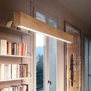 Lampă suspendată Ideallux CRAFT 284460 LED 32W lemn negru 110 cm 1 Lampă suspendată Ideallux CRAFT 284460 LED 32W lemn negru 110 cm small 1