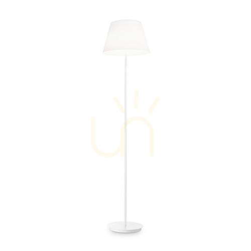 Verifica Lampă de podea Ideallux Cylinder albă 2xE27 175 cm metal sticlă 111452