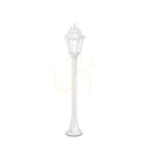 Lampă exterior Ideallux DAFNE PT1 BIANCO albă E27 110 cm 120454 small 0