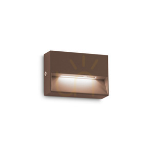 Lampă de perete exterior Ideallux DEDRA AP SMALL maro LED 1.5W aluminiu 316895 0 Lampă de perete exterior Ideallux DEDRA AP SMALL maro LED 1.5W aluminiu 316895 small 0