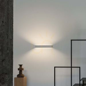 Aplică LED perete Ideallux Delta AP D083 albă 83 cm 3000K 287621 small 3