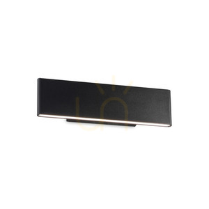 Aplică LED de perete Ideallux DESK AP2 NERO neagră metal 28,5 cm 173252 small 0