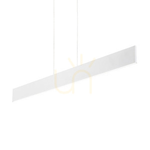 Lampă suspendată LED Ideallux DESK SP1 BIANCO albă 102,5 cm 138237 small 0