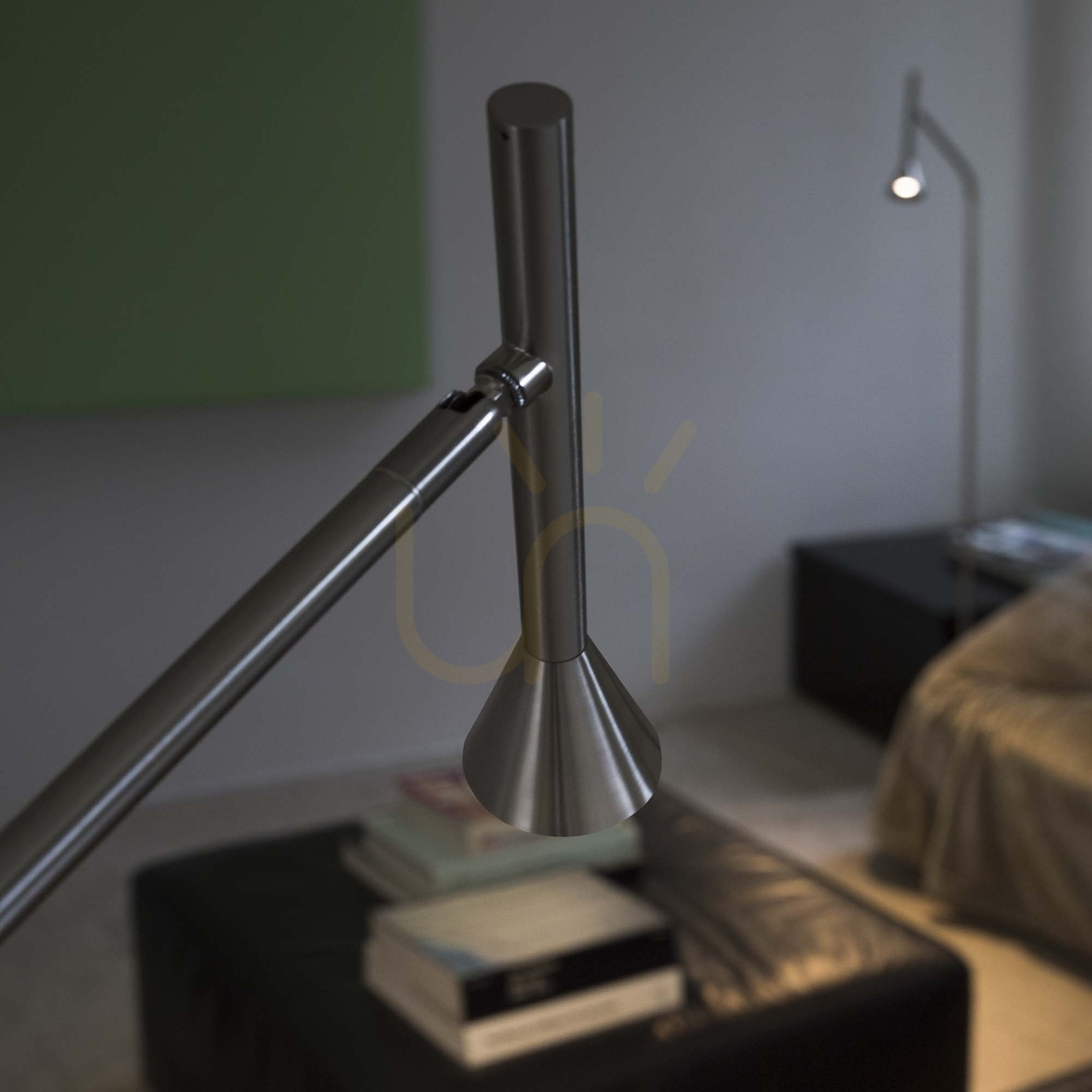 Verifica Lampă de podea Ideallux Diesis nichel LED 4.5W 151 cm 285337 Lampă de podea Ideallux Diesis nichel LED 4.5W 151 cm 285337