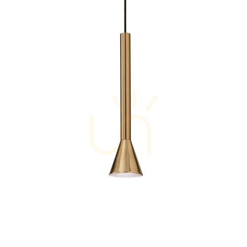 Verifica Lampă suspendată Ideallux DIESIS SP 279794 alamă LED 7W metal Ø6 cm