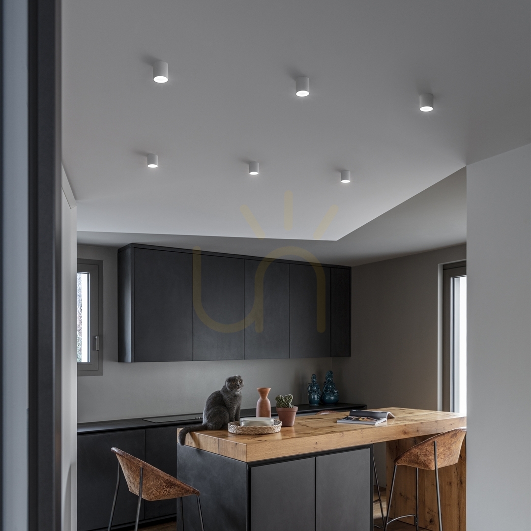 Afişa Plafoniera LED Ideallux Nitro DOT PL Round Bianco 3000K alb 4W 299419 Plafoniera LED Ideallux Nitro DOT PL Round Bianco 3000K alb 4W 299419