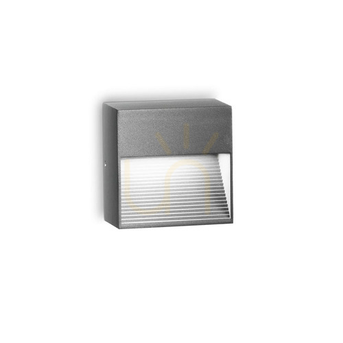 Verifica Aplică perete exterior Ideallux DOWN AP1 antracit aluminiu G9 122045