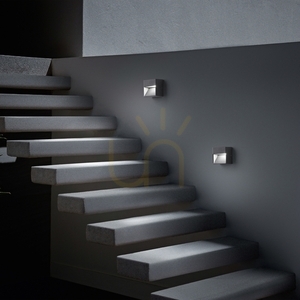 Aplică perete exterior Ideallux DOWN AP1 antracit aluminiu G9 122045 small 2
