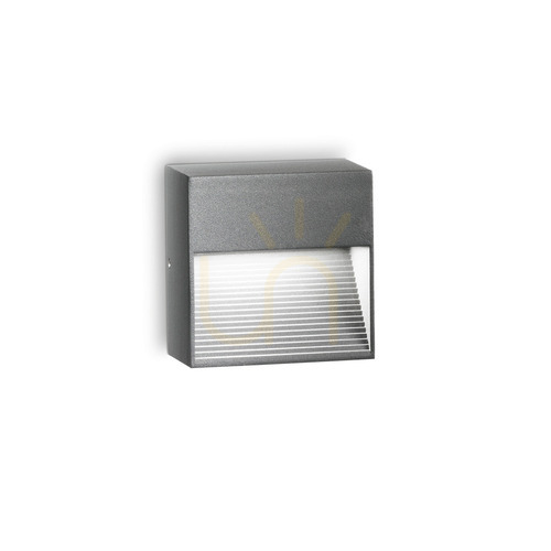 Verifica Aplică perete exterior Ideallux DOWN AP1 antracit aluminiu G9 122045