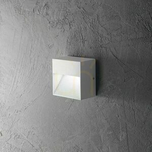 Aplică exterior Ideallux DOWN AP1 albă aluminiu G9 IP54 115382 small 3