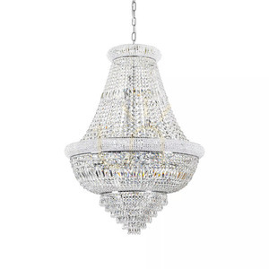 Lustră suspendată Ideallux Dubai SP24 alamă cristal 80 cm 243528 small 2