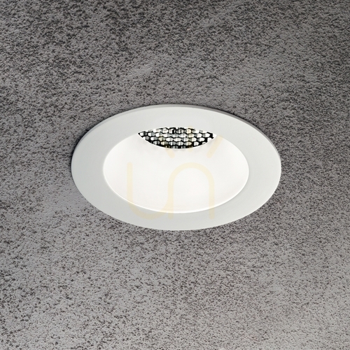 Verifica Accesoriu lampă Ideallux Dynamic Frame Round alb aluminiu 9,5 cm 208695