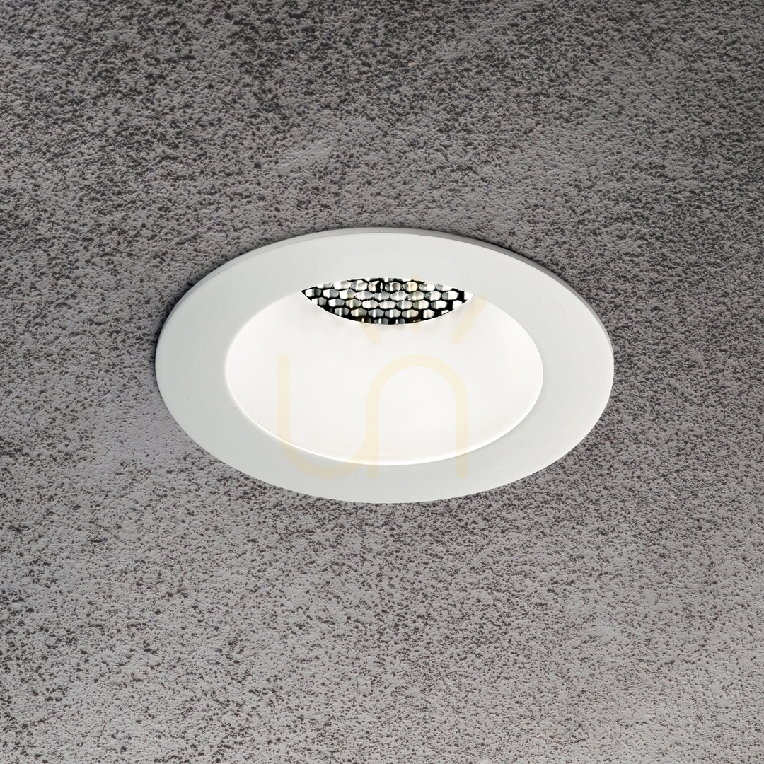 Vedere Accesoriu lampă Ideallux Dynamic Frame Round alb aluminiu 9,5 cm 208695 Accesoriu lampă Ideallux Dynamic Frame Round alb aluminiu 9,5 cm 208695
