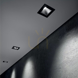 Accesoriu spot pătrat Ideallux Dynamic Frame Square alb aluminiu 10 cm 208725 small 4